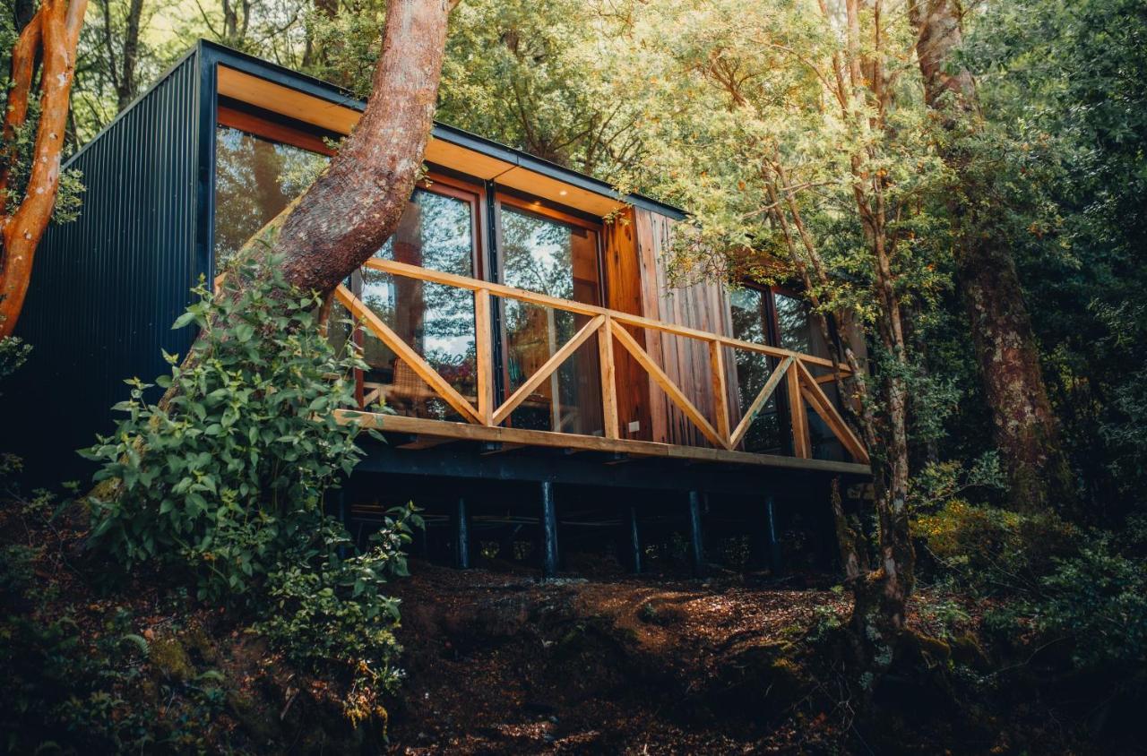 Villa Outscape L Refugios Puerto Fuy, Huilo Huilo Esterno foto
