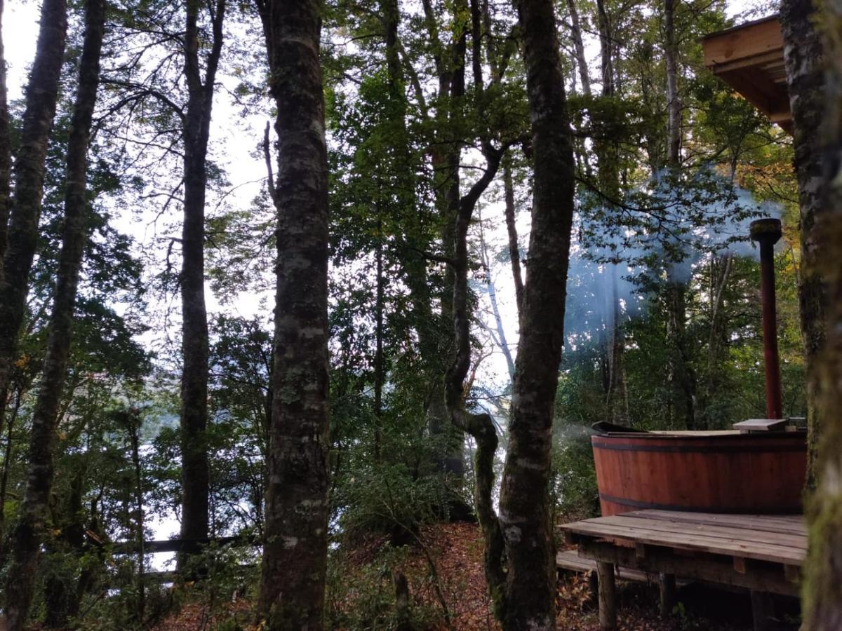 Villa Outscape L Refugios Puerto Fuy, Huilo Huilo Esterno foto