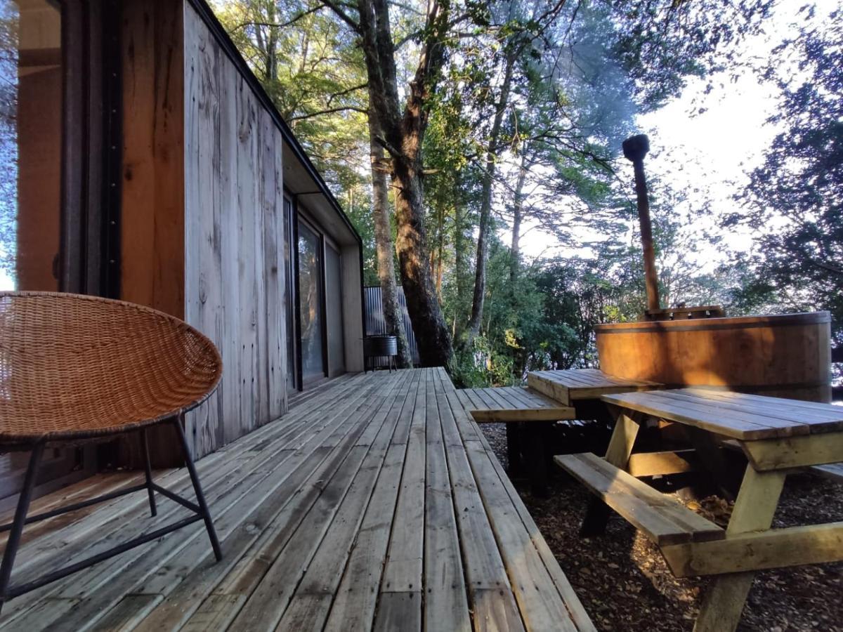 Villa Outscape L Refugios Puerto Fuy, Huilo Huilo Esterno foto