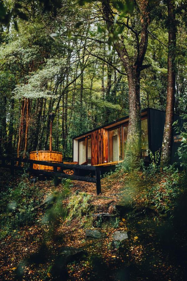 Villa Outscape L Refugios Puerto Fuy, Huilo Huilo Esterno foto